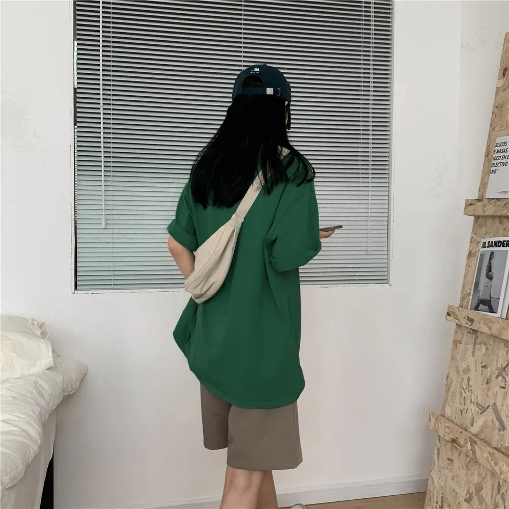 【韓国ストリート】ヴィンテージシープグラフィックTシャツ