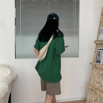 【韓国ストリート】ヴィンテージシープグラフィックTシャツ